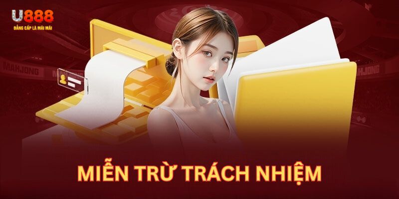 Hội viên cần làm gì để tự bảo vệ mình trong nội dung miễn trừ trách nhiệm U888